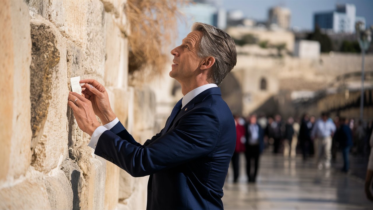 gavin newsom western wall