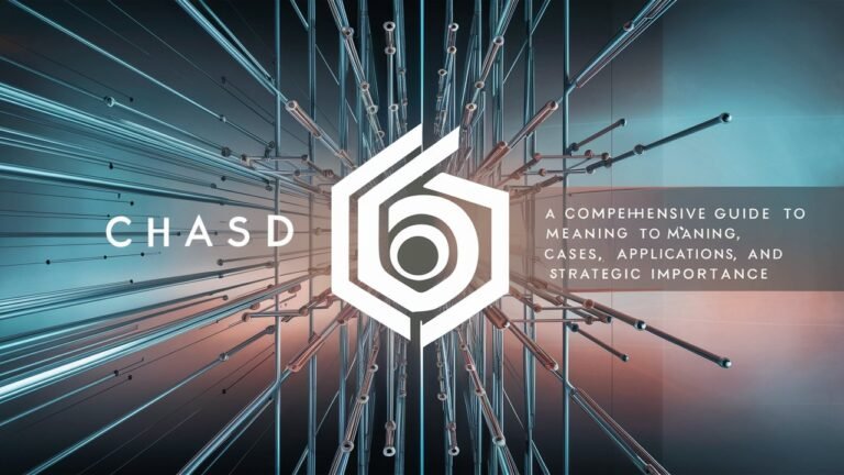 Chas6d: A Comprehensive Guide to Meaning, Use Cases, Applications, and Strategic Importance chas6d