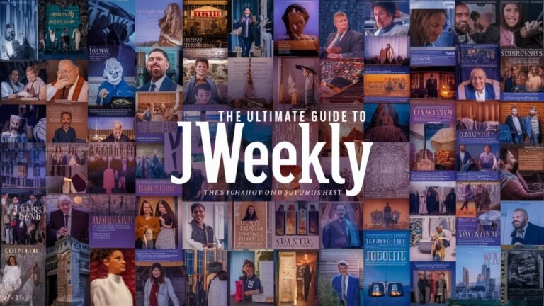 The Ultimate Guide to JWeekly: News, Culture, and Insights That Shape the Jewish Community jweekly