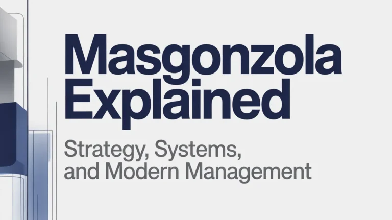 Masgonzola Explained: Strategy, Systems, and Modern Management